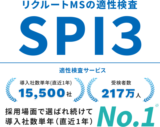 リクルートの適性検査SPI３